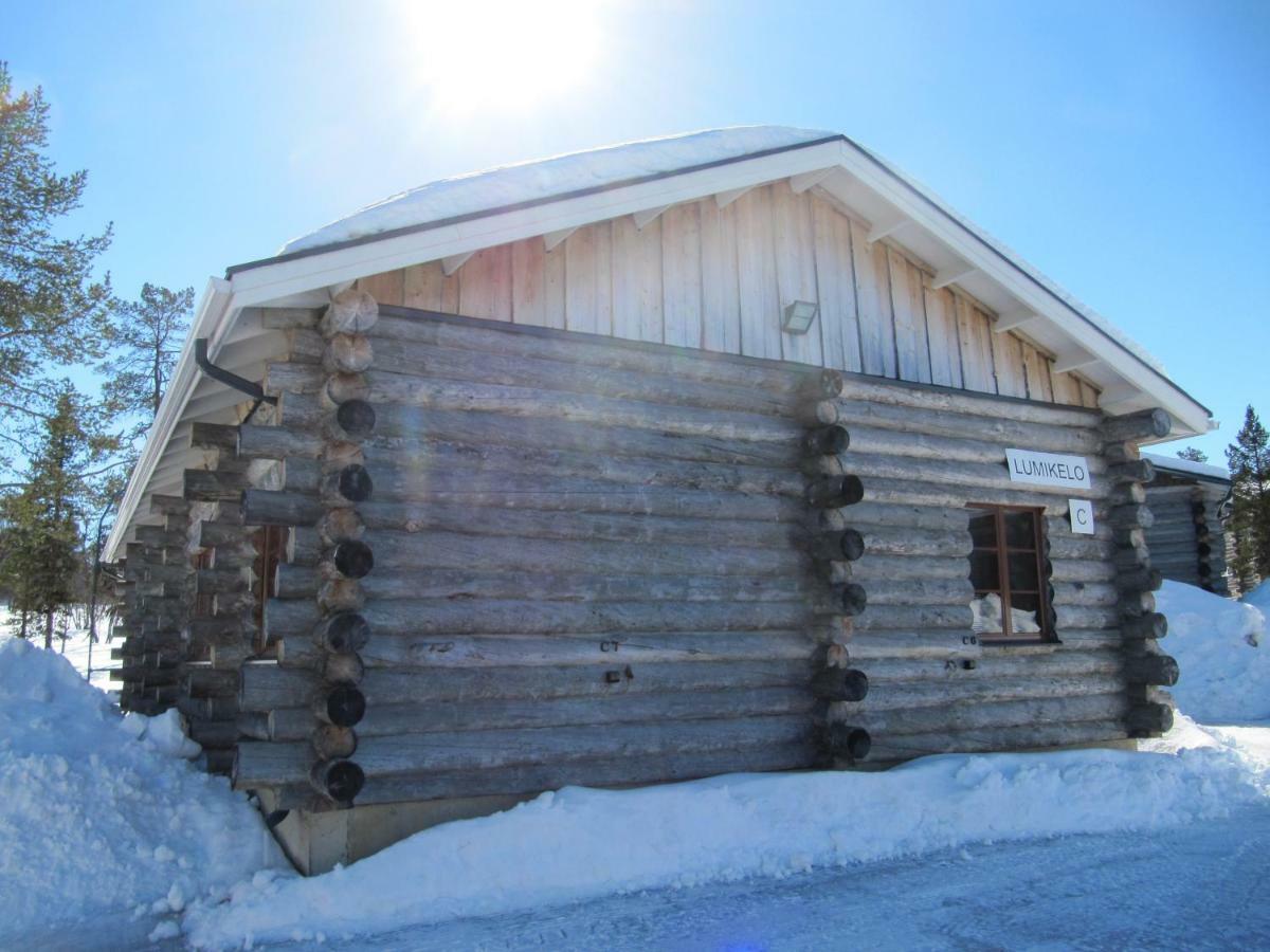 Lapin Kutsu Log Cabins Saariselka Eksteriør bilde